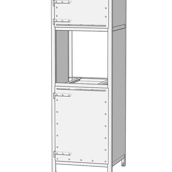 Кухонная колонна металлическая «Амбер колон»