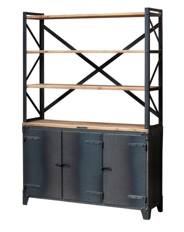 Буфет лофт металлический «Амбер»