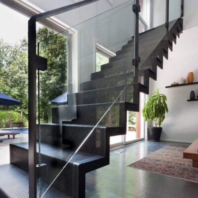 Перила лофт «Стекло М»