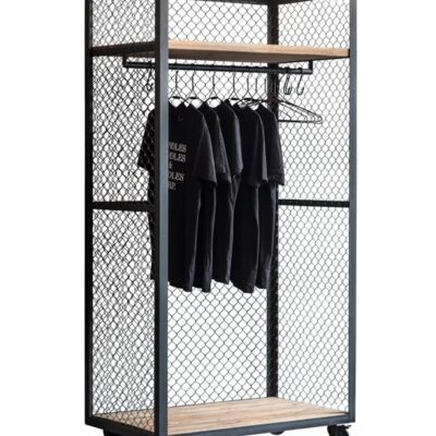 Шкаф-вешалка лофт «Сетка Ш»
