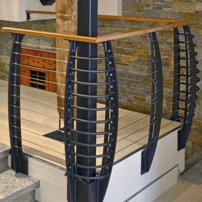 Перила лофт с тросом «Хокер»