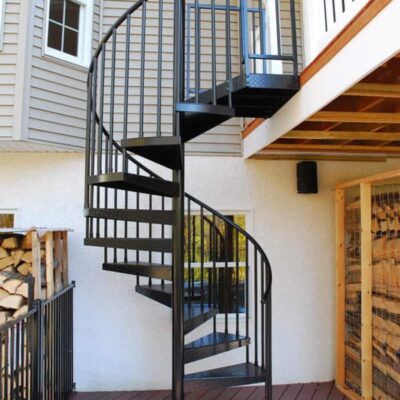 Лестница металлическая винтовая «Модуль А»