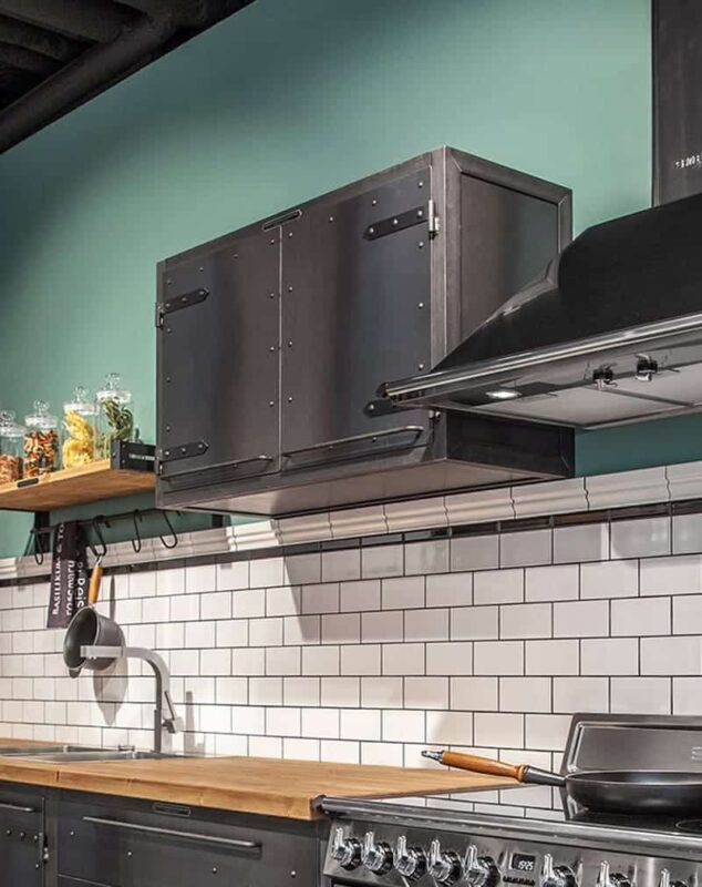 Навесной шкаф металлический «Амбер Н»