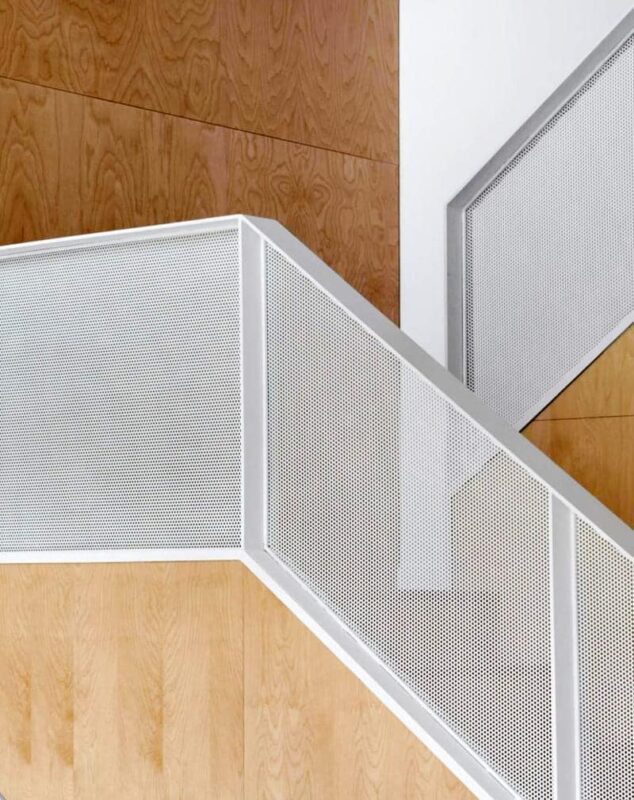 Перила металлические «Перфорация»