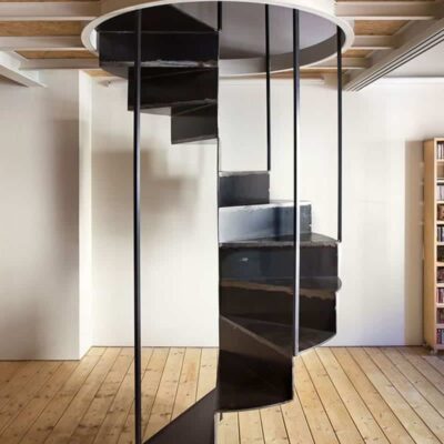 Лестница лофт винтовая «Пробка»