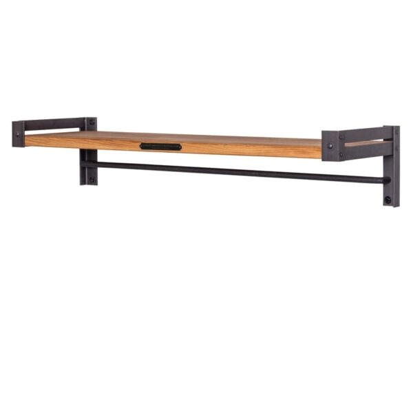 Полка лофт с рейлингом «Амбер ПР90»