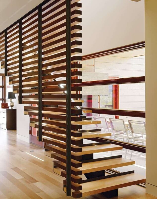 Перила потолочного крепления «Рейки Д»