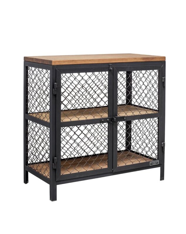 Напольный шкаф металлический «Сетка 84»