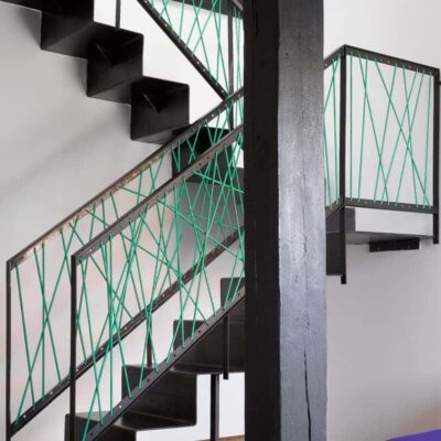 Перила лофт с тросом «Веревка»