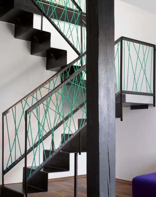 Перила лофт с тросом «Веревка»