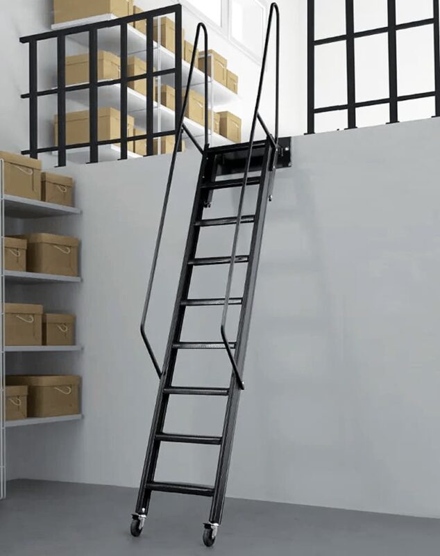 Лестница откатная антресольная «Мобилофт»