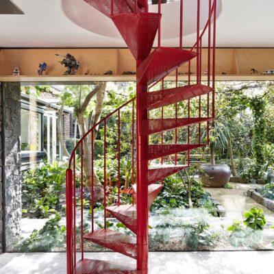 Лестница винтовая металлическая «Перфорация В»