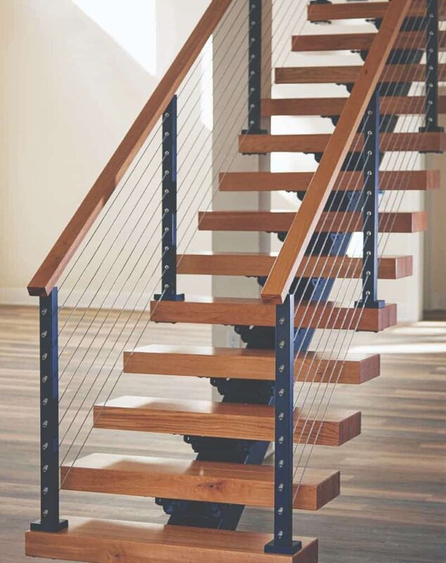 Перила лофт с тросом «Стрингер»