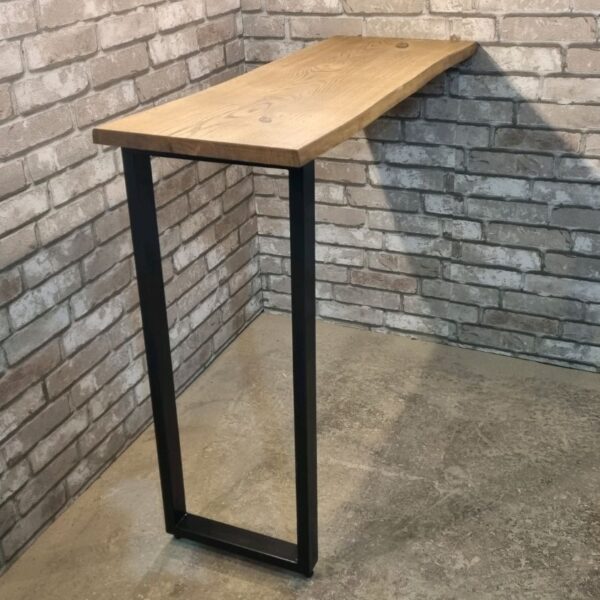 Барная стойка (стол) в стиле Лофт из массива дуба С-071