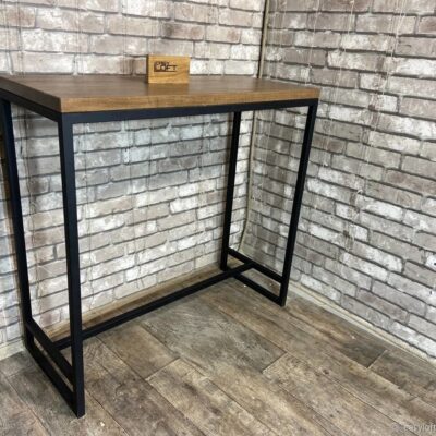 Барная стойка (стол) в стиле Лофт из массива дуба С-396