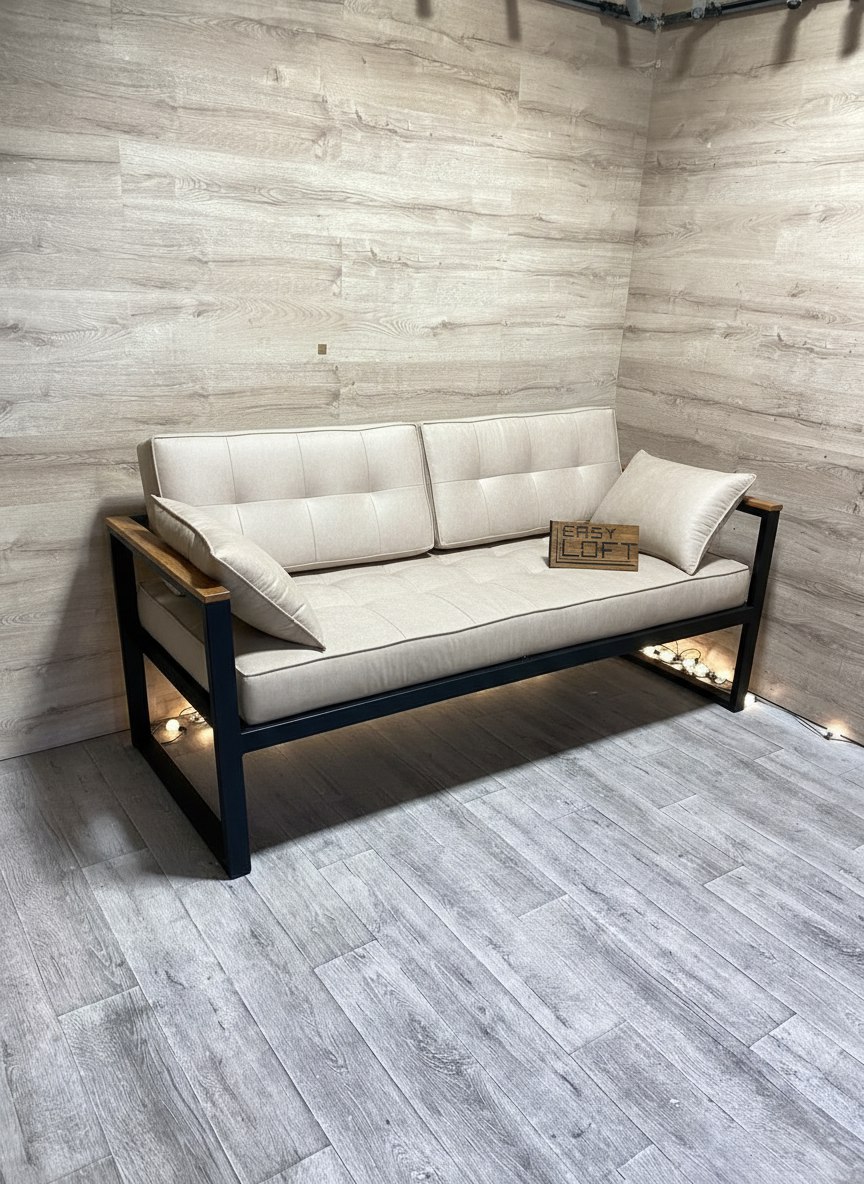 Диван в стиле Лофт В-022