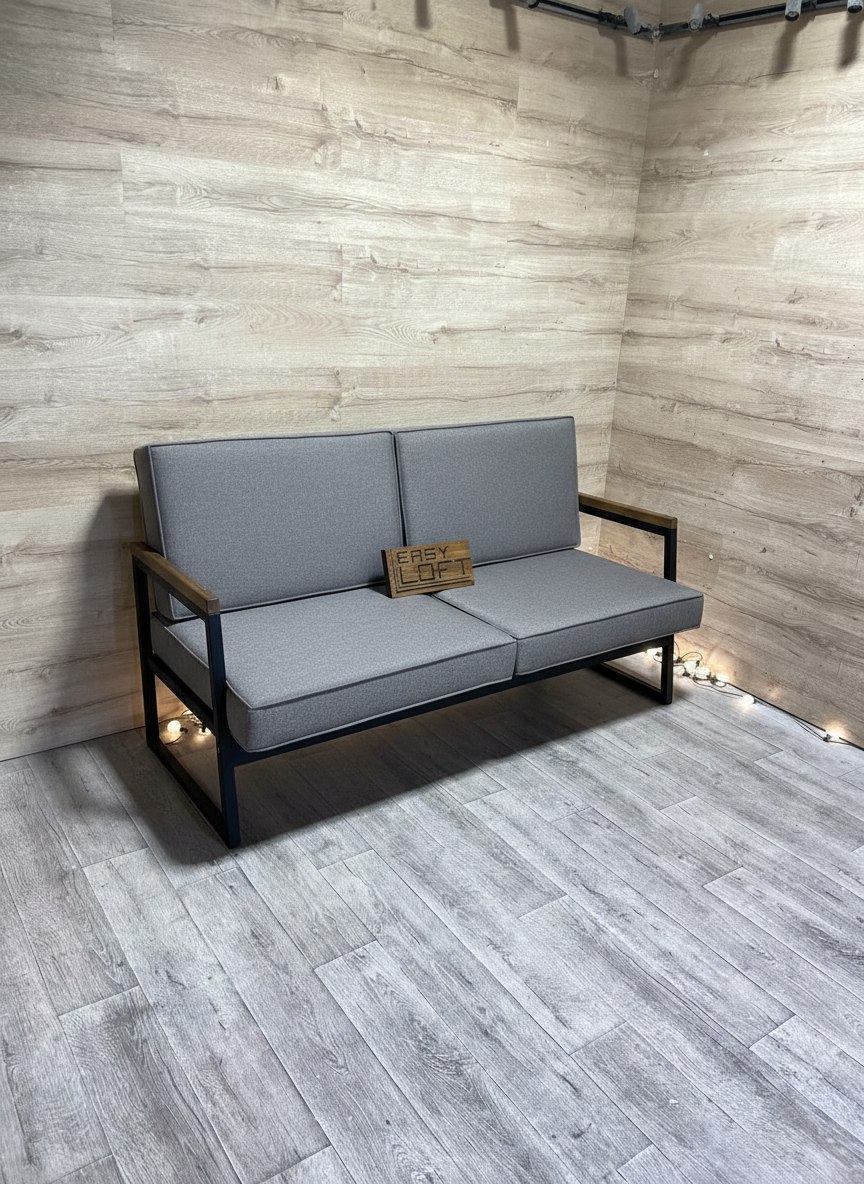 Диван в стиле Лофт В-023