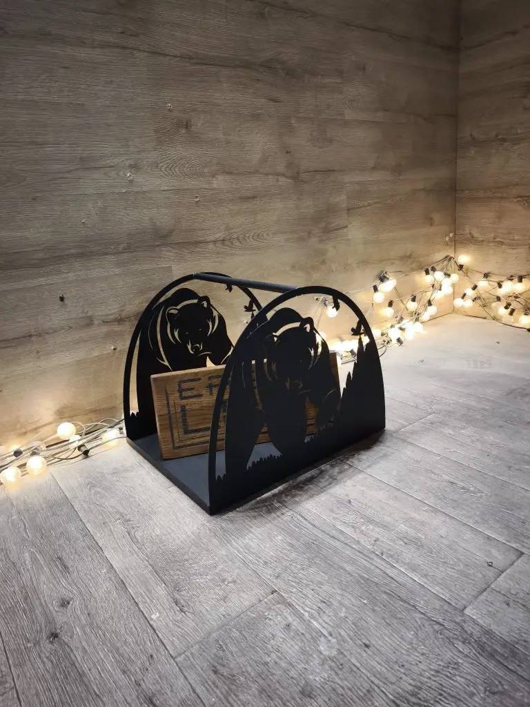 Дровница в стиле Лофт А-013