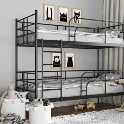 Двухъярусная кровать из металла №108