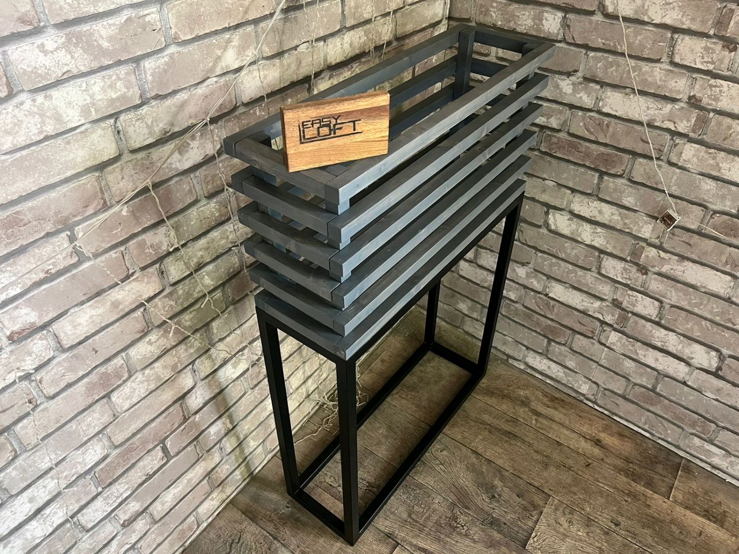 Кашпо в стиле Лофт Ц-004