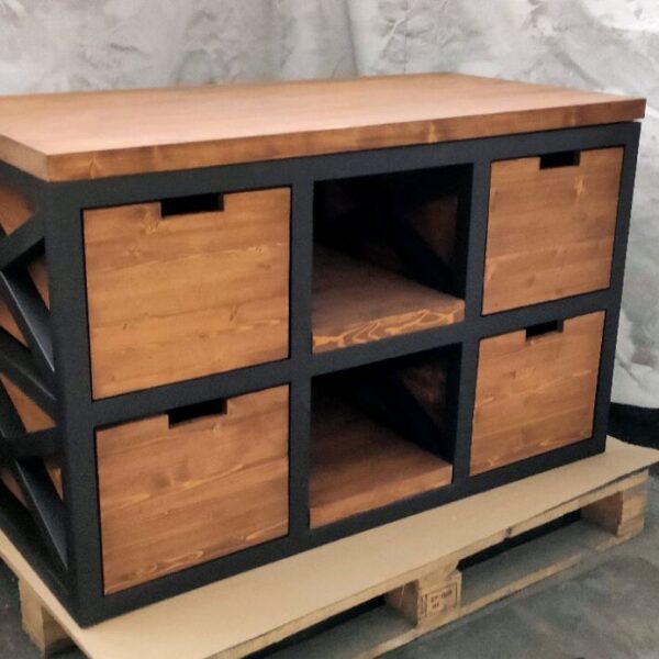 Комод в стиле Лофт К-002