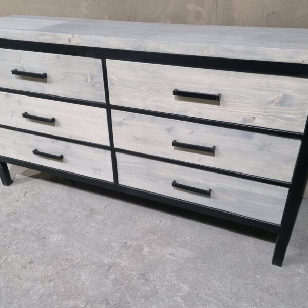 Комод в стиле Лофт К-008