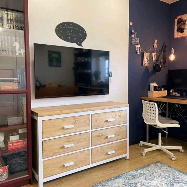 Комод в стиле Лофт К-009