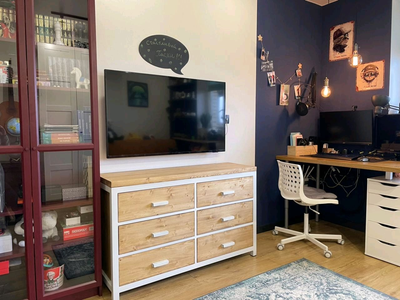 Комод в стиле Лофт К-009