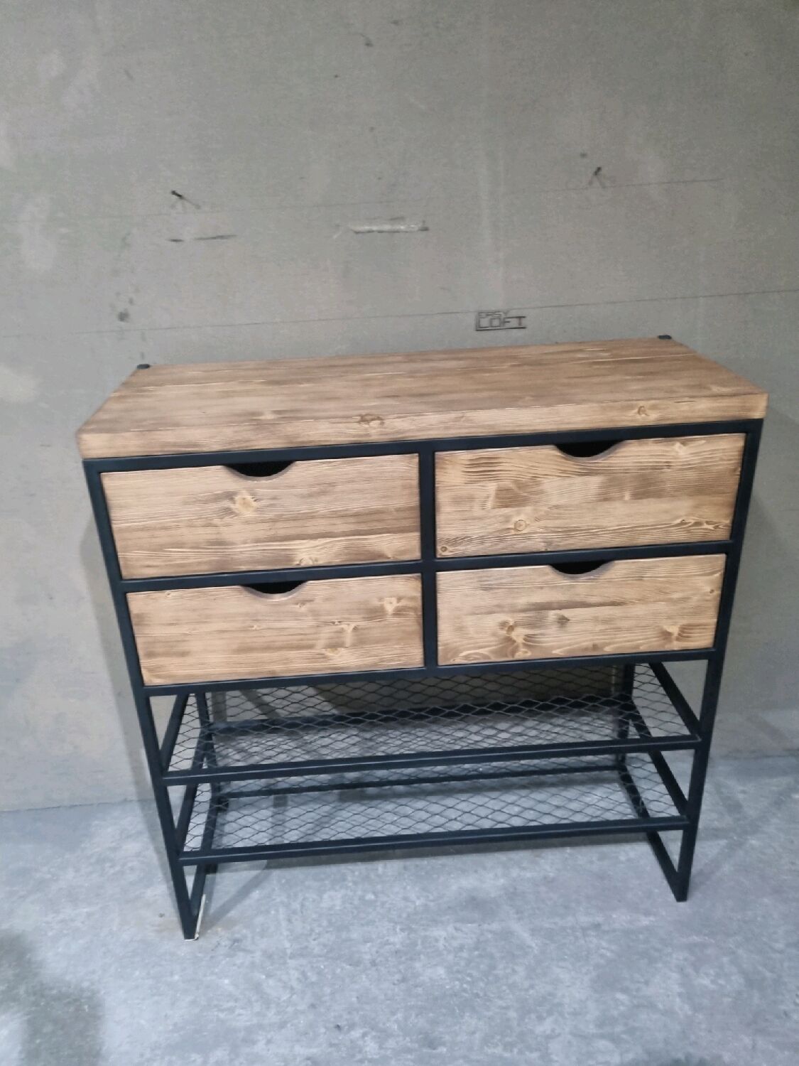 Комод в стиле Лофт К-011