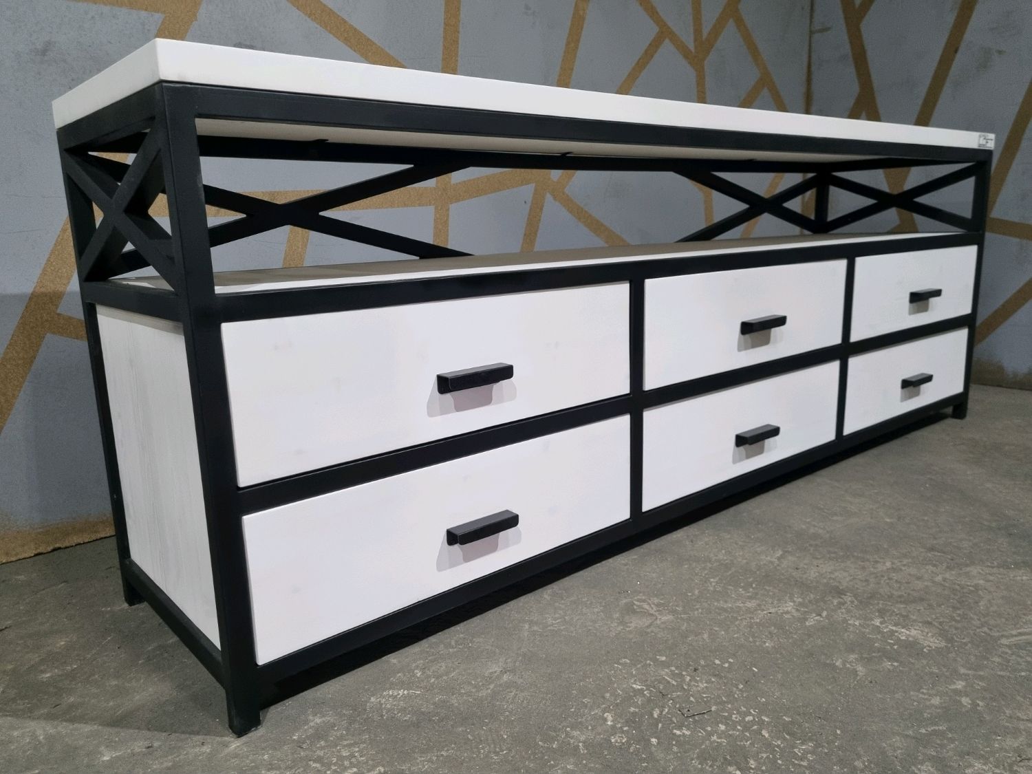 Комод в стиле Лофт К-013