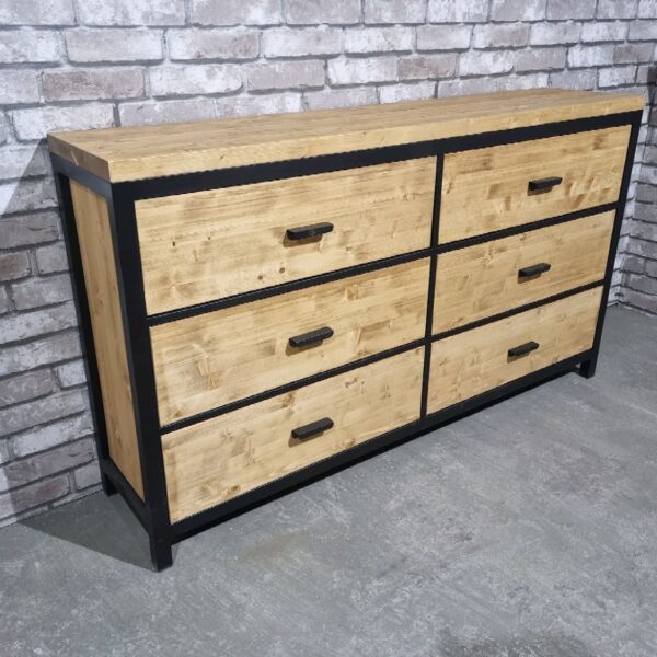 Комод в стиле Лофт К-016