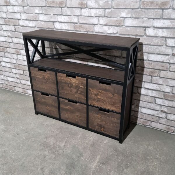 Комод в стиле Лофт К-017