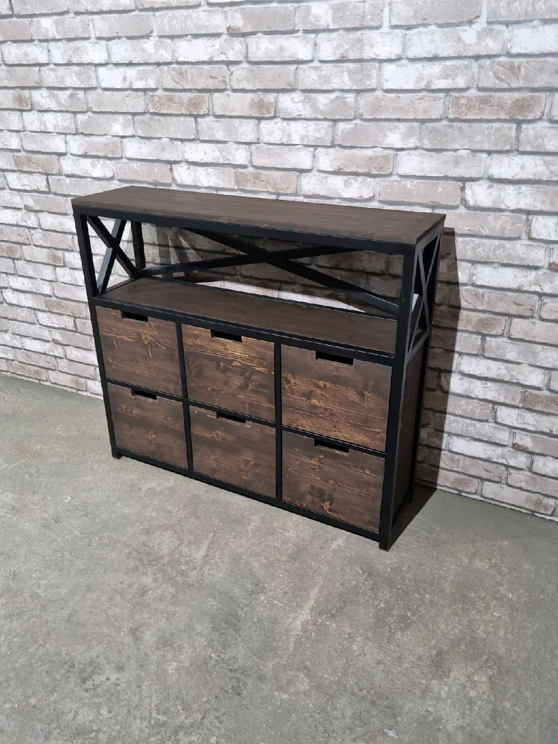 Комод в стиле Лофт К-017