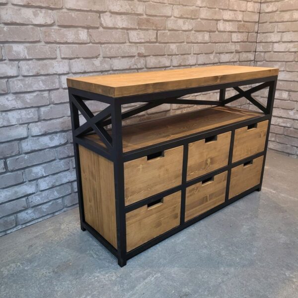 Комод в стиле Лофт К-019