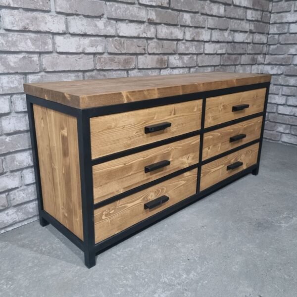 Комод в стиле Лофт К-024