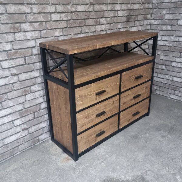 Комод в стиле Лофт К-025