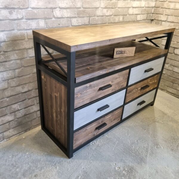 Комод в стиле Лофт К-029