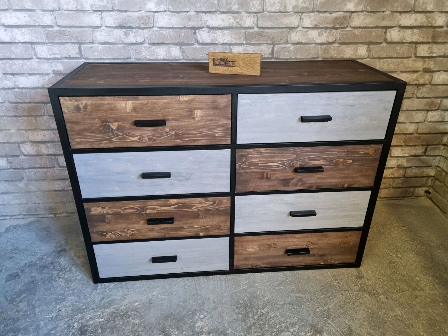 Комод в стиле Лофт К-030