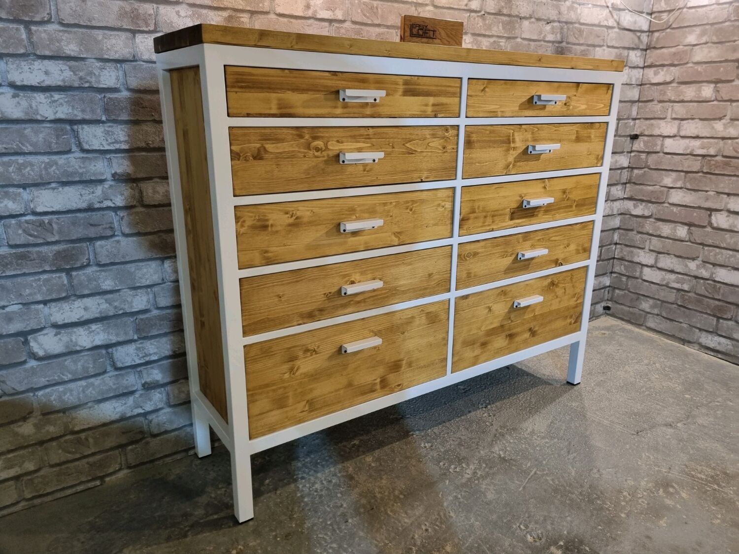 Комод в стиле Лофт К-033