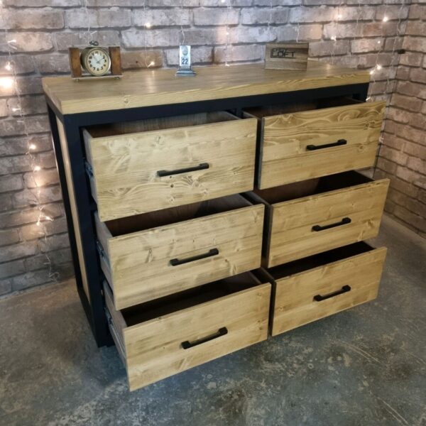 Комод в стиле Лофт К-037