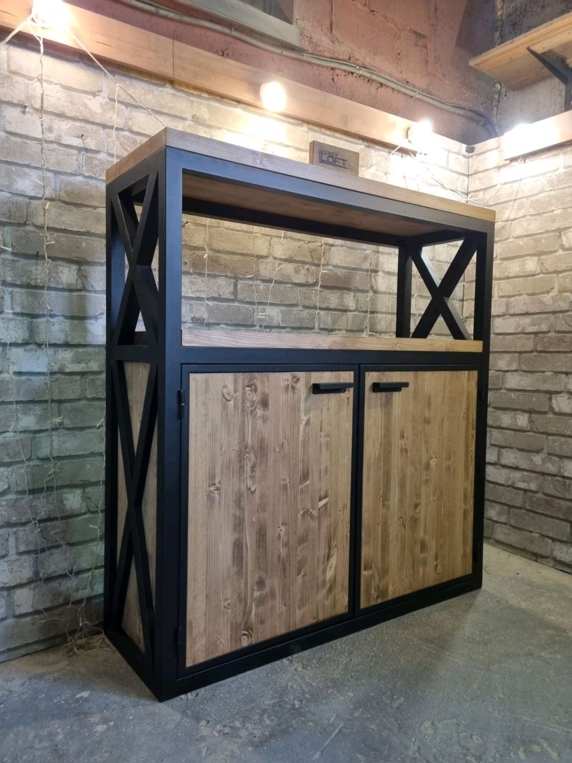 Комод в стиле Лофт К-041