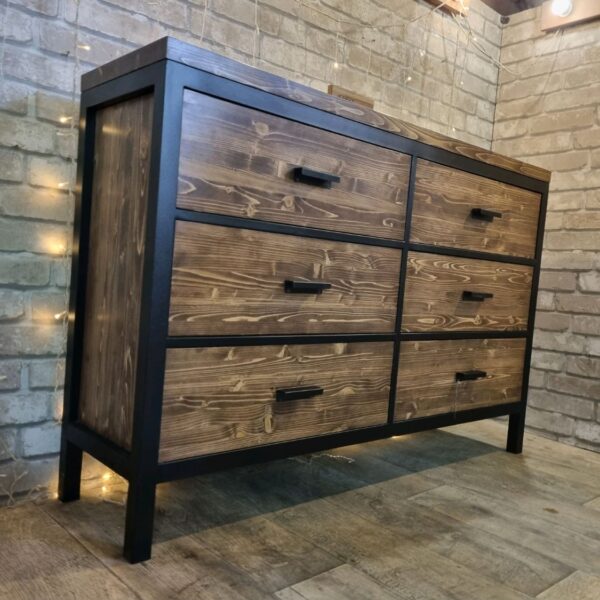 Комод в стиле Лофт К-043