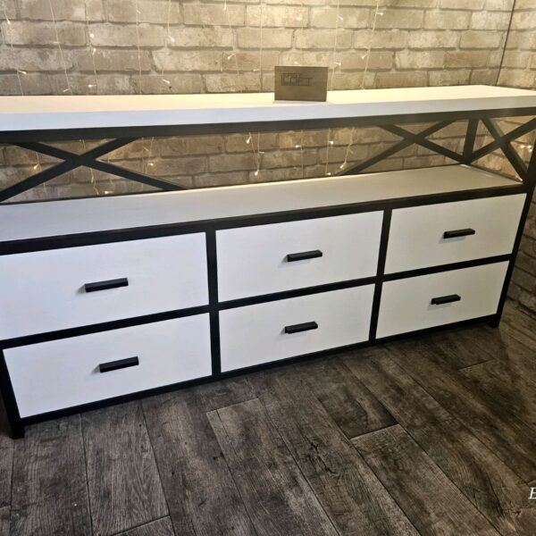 Комод в стиле Лофт К-044