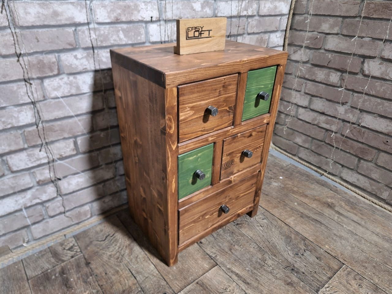 Комод в стиле Лофт К-049