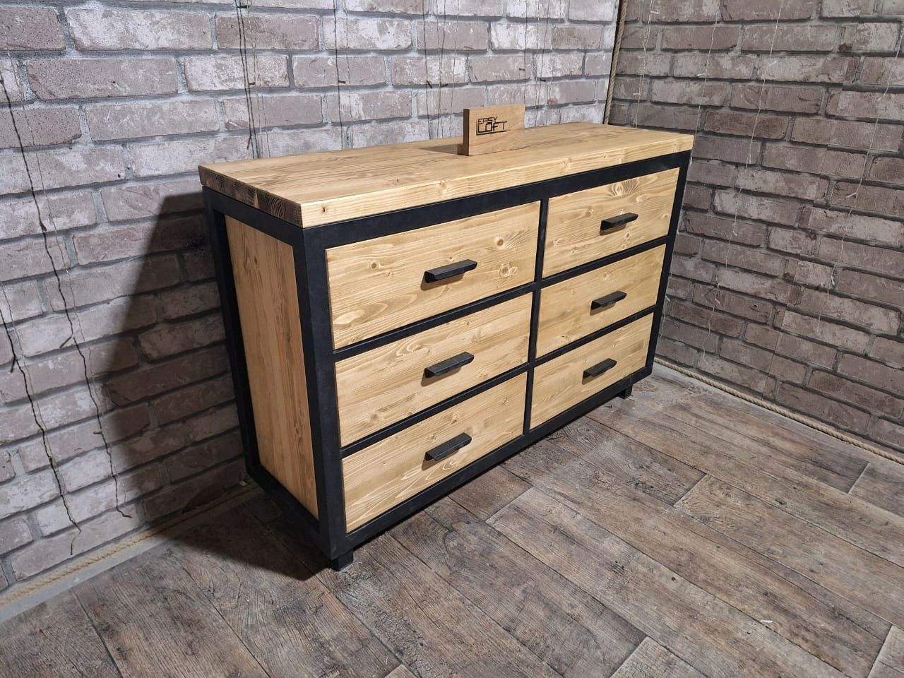 Комод в стиле Лофт К-050