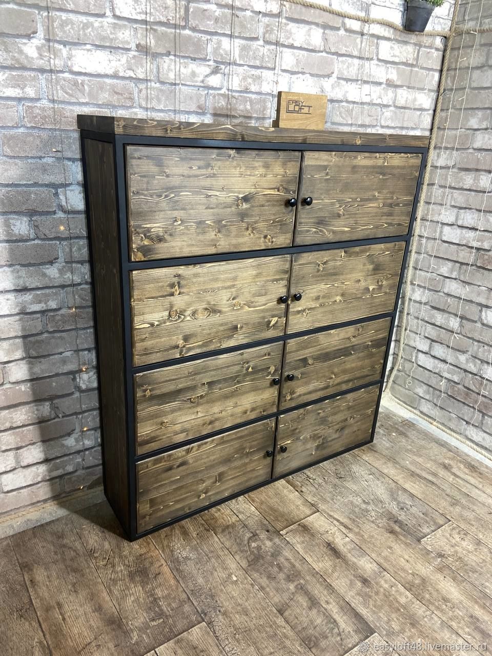 Комод в стиле Лофт К-053