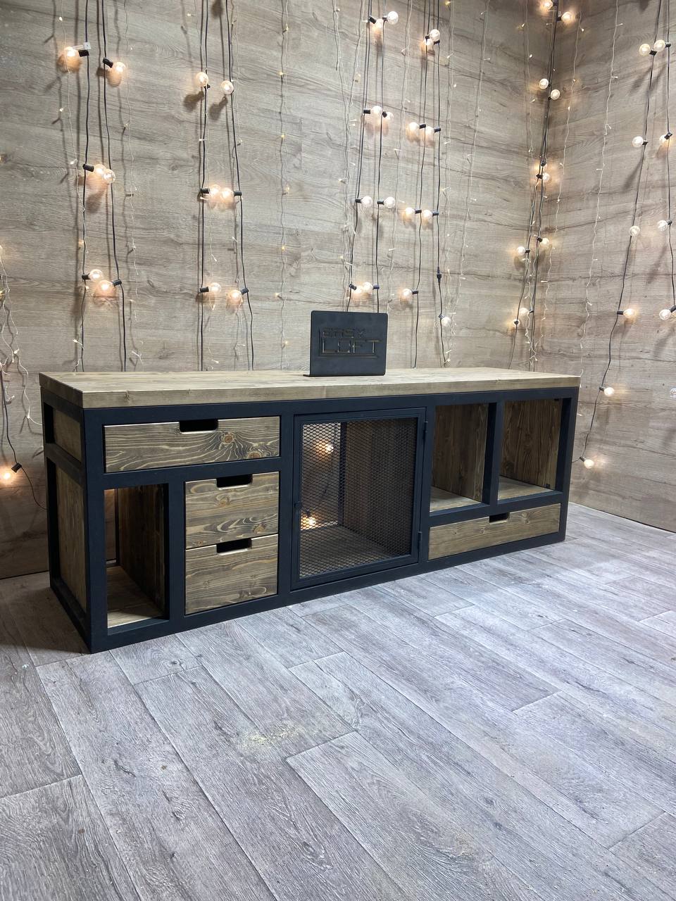 Комод в стиле Лофт К-060