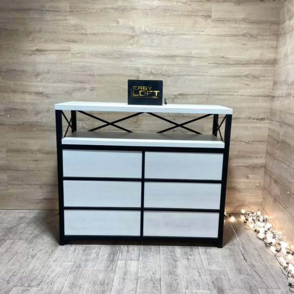 Комод в стиле Лофт К-061