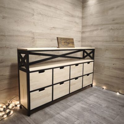 Комод в стиле Лофт К-065