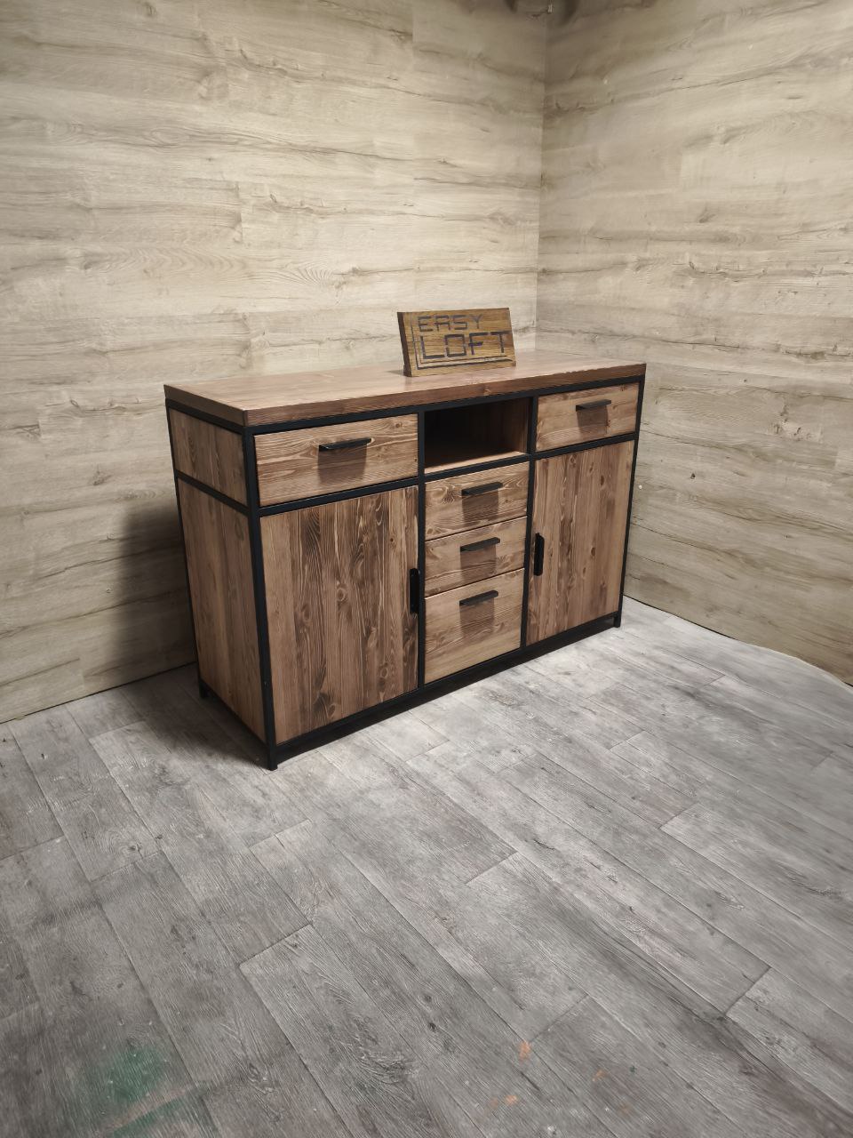 Комод в стиле Лофт К-067
